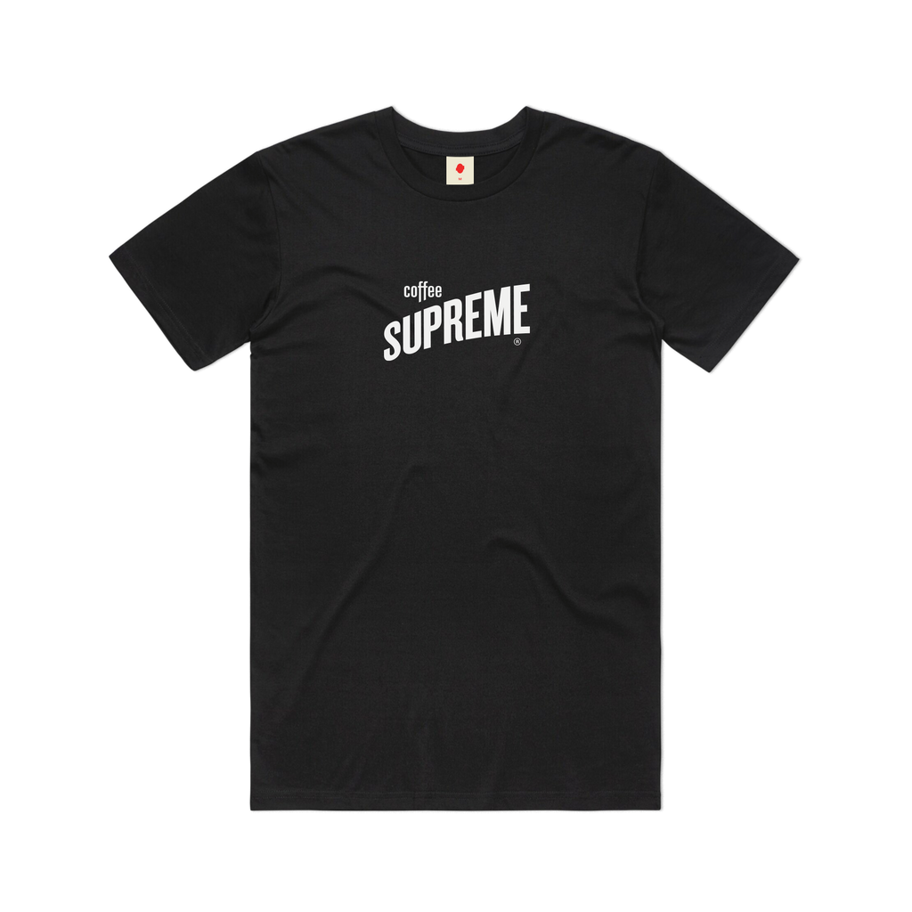 Black supreme hot sale shirt