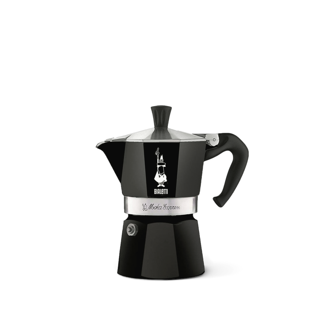 MOKA pot Bialetti Express 3 cups, black – I love coffee