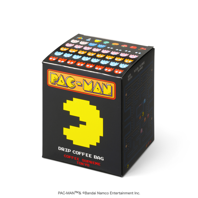 PAC-MAN 45th Anniversary Drip Bag 10-Piece Box Set