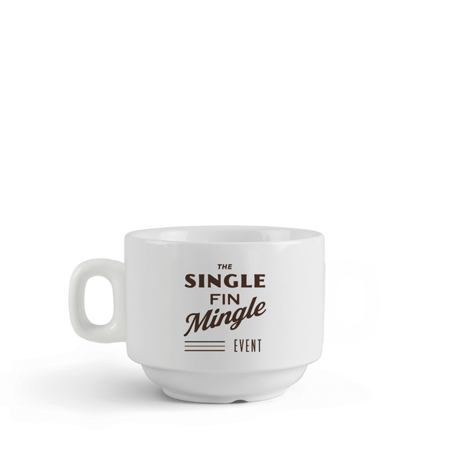 Single Fin Mingle Stacker Mug