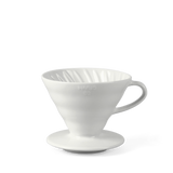 Hario V60 2 cup coffee dripper, white
