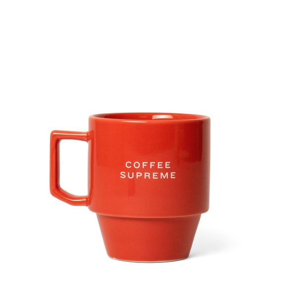 Coffee Supreme x Maruhiro Hasami Block Mug Tall Red