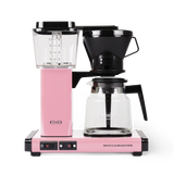 Technivorm Moccamaster coffee maker with glass carafe in pink