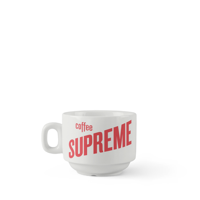 Coffee Supreme branded stacker mug